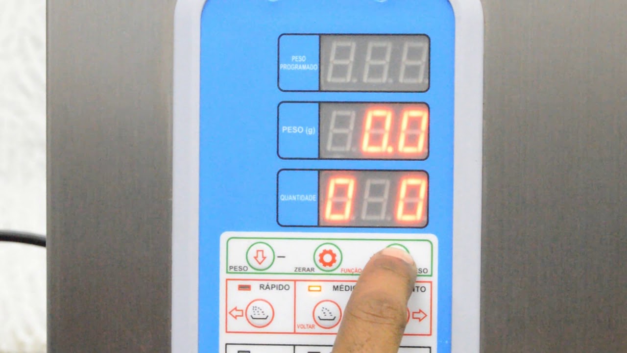 MANUTENÇÃO - DOSADORAS ACESSANDO AS CONFIGURAÇÕES DA BALANÇA