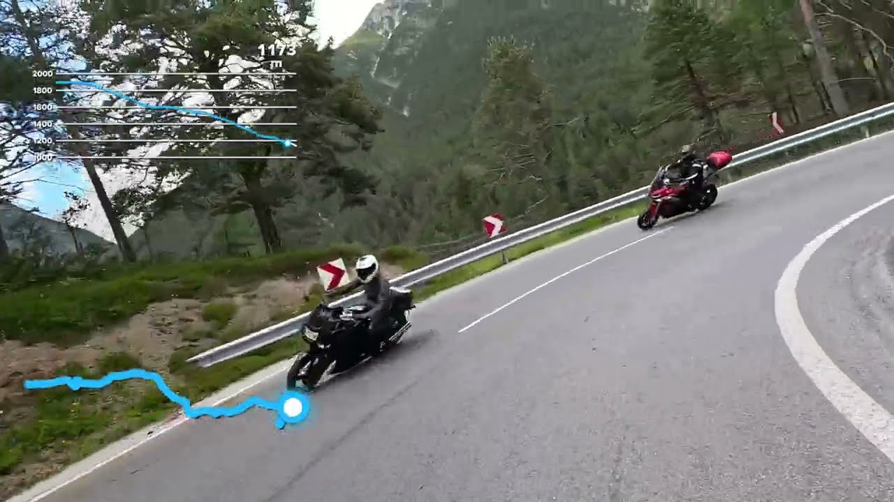 Solo Motorrad in Tirol - Vom Hahntenjoch runter nach Imst
