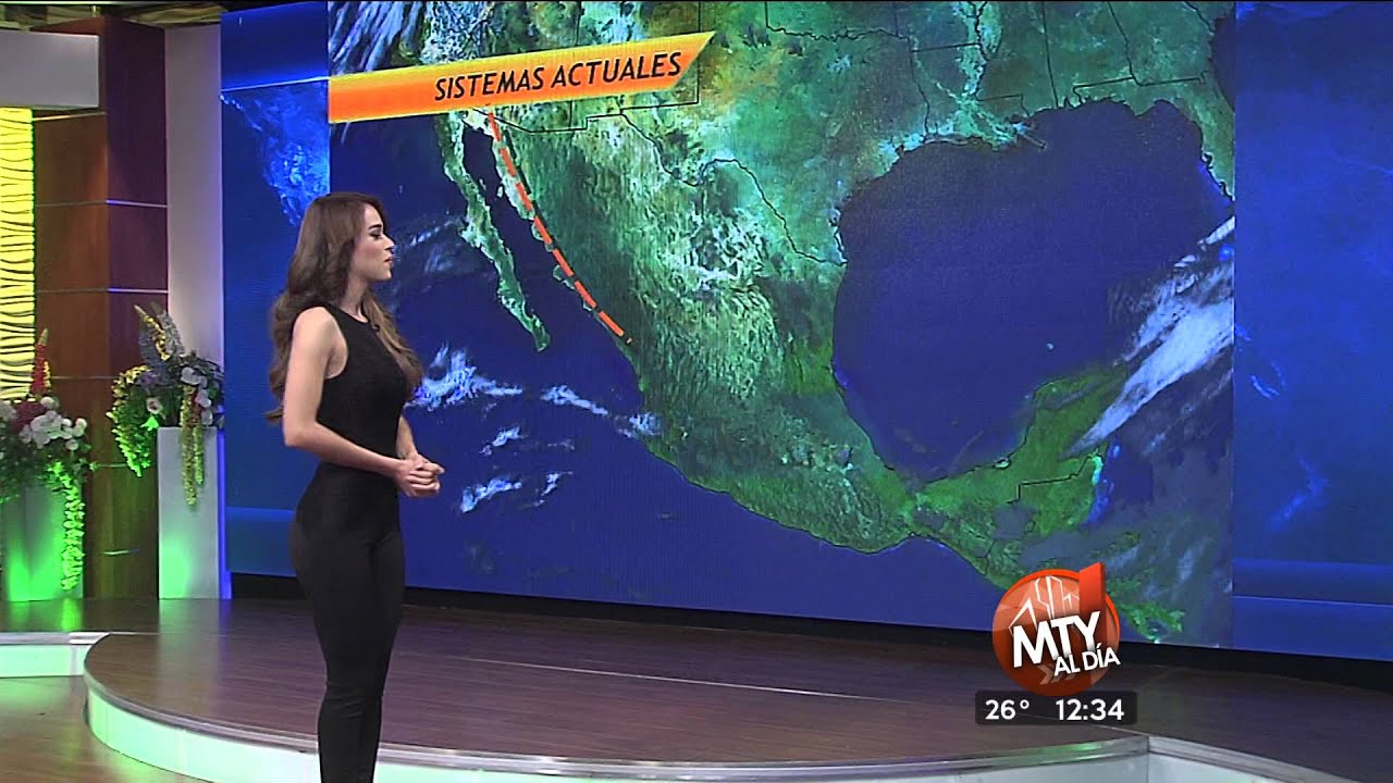 Yanet Garcia El Clima MTY Al Dia 11-Feb-2016 12:30 PM Full HD