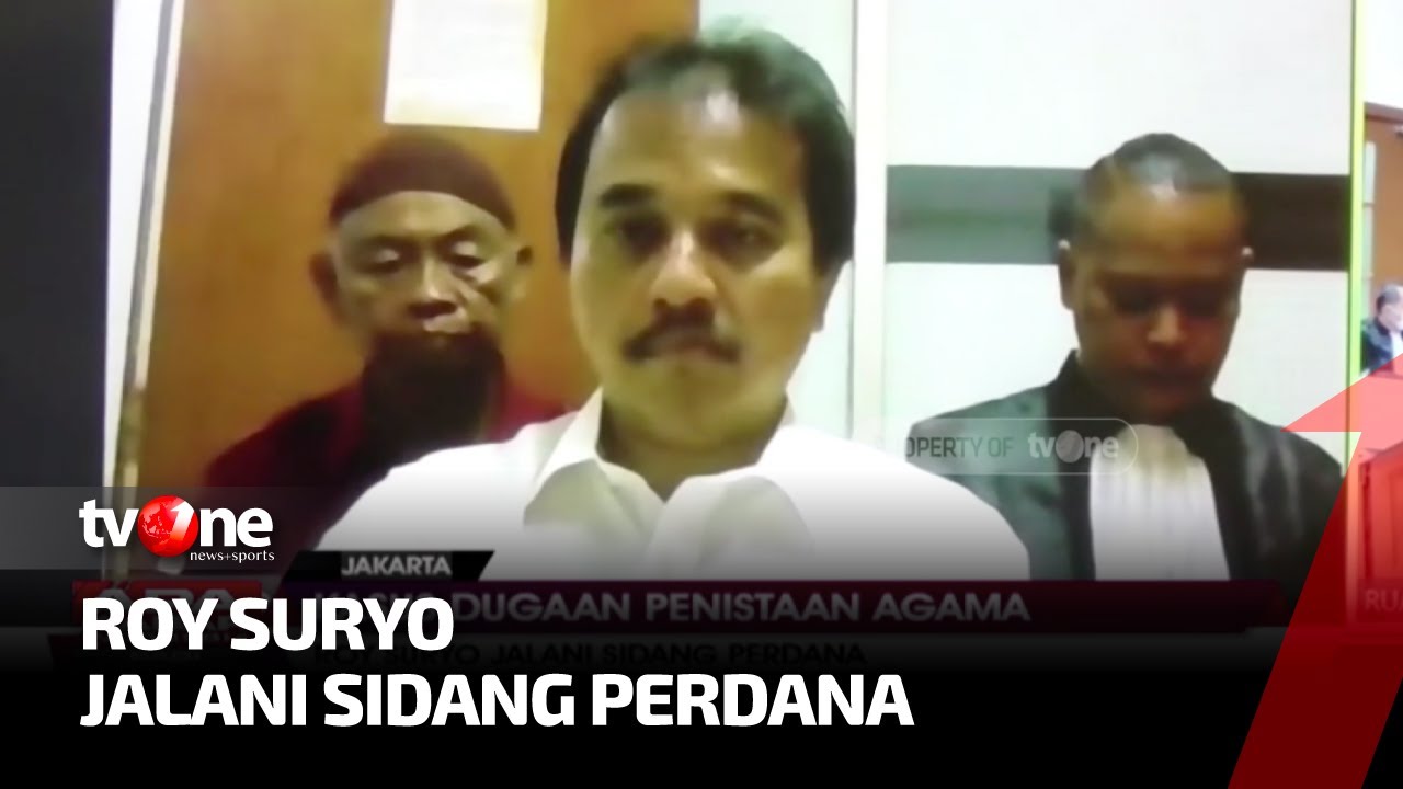 Roy Suryo Didakwa 3 Pasal Berlapis | AKIP tvOne