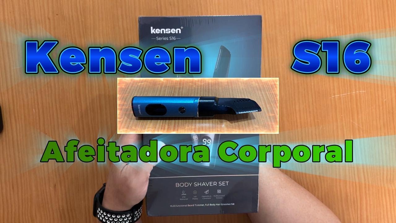 Kensen S16 - Afeitadora Corporal - TODO el cuerpo