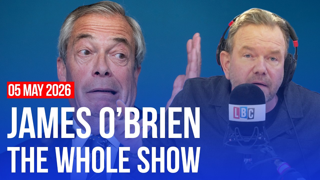 The secret &pound;5m gift to Nigel Farage | James O&rsquo;Brien - The Whole Show