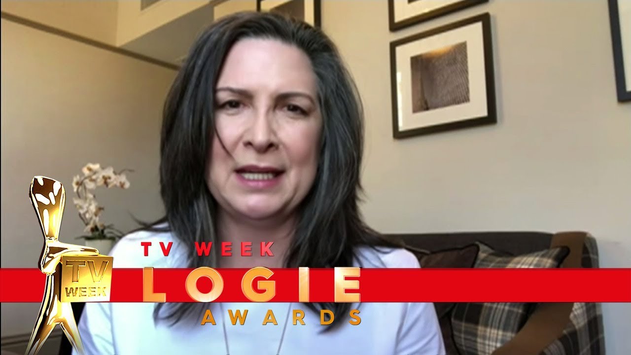 Pamela Rabe accepts the Logie for Most Outstanding Actress  | TV Week Logie Awards 2018