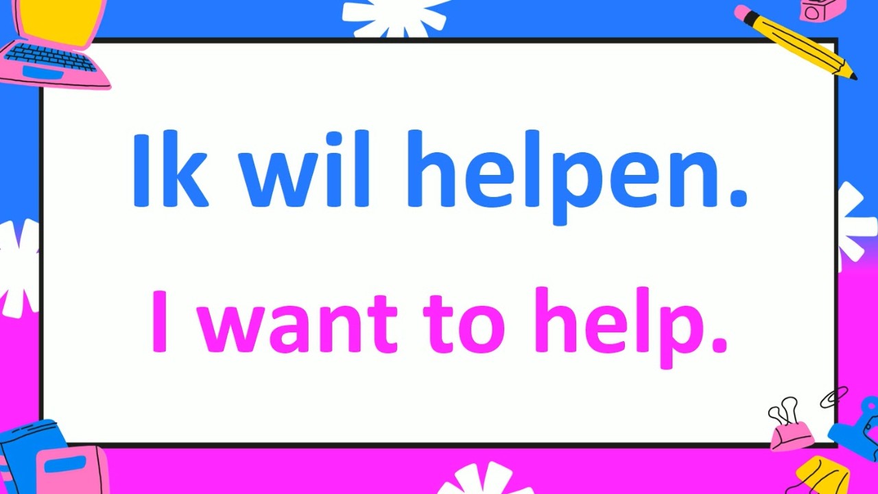 Learn How to Use Dutch INFINITIVE VERBS in Phrases Fast with 300+ Critical Sentences!
