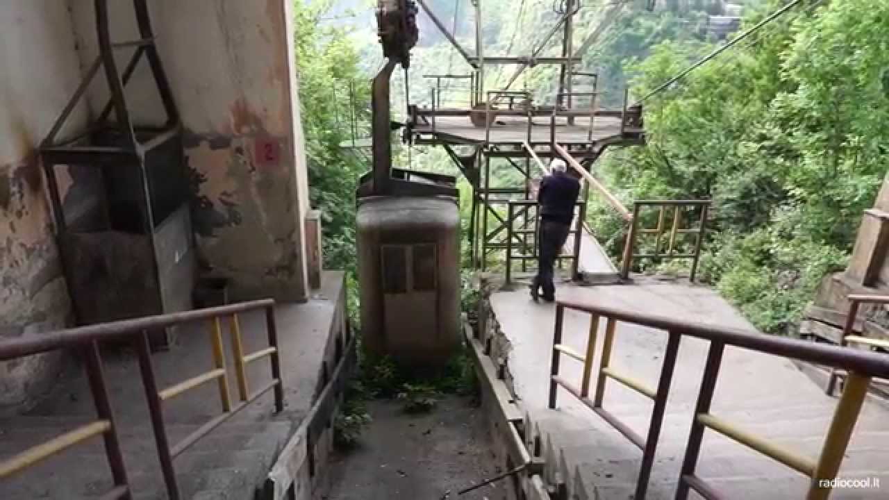 1954 built cablecar in Chiatura, Georgia