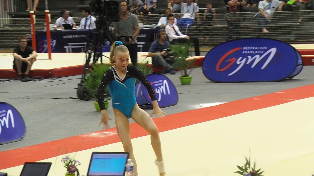 Aline Friess (2003) - Finale sol - Championnat de France 2017