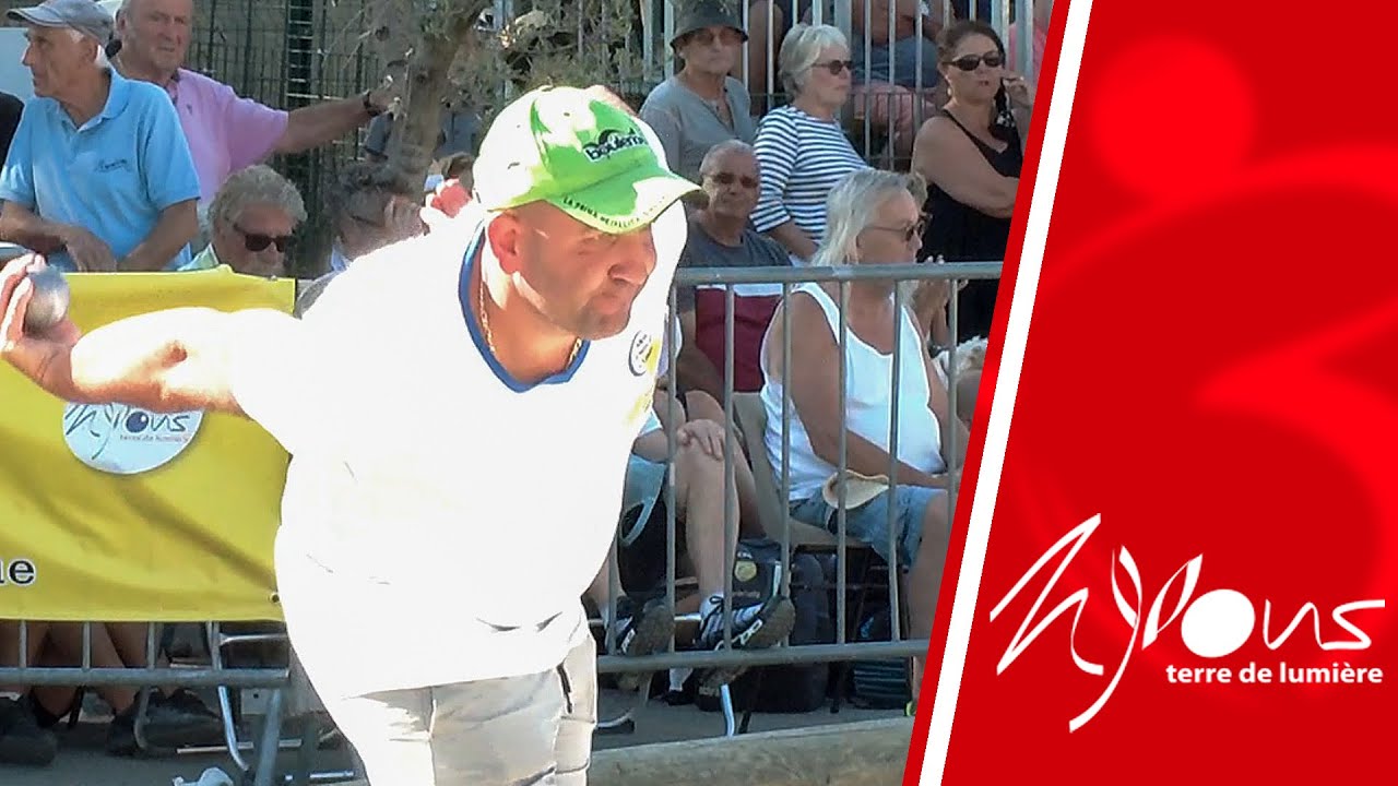 Demi-finale BAUER vs CLAUDI : International à pétanque triplette de Nyons 2023