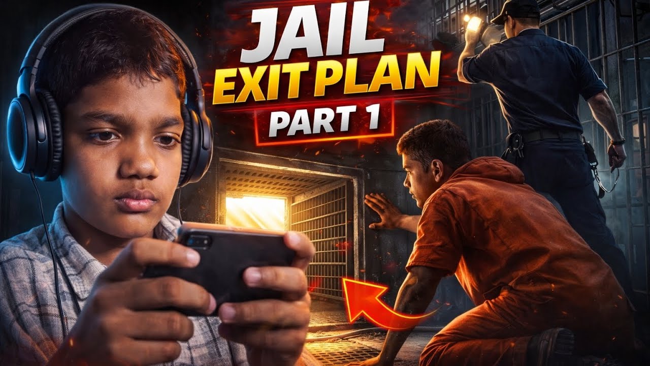 🔥 Jail Exit Plan Part 1 | First Escape Attempt 😱
