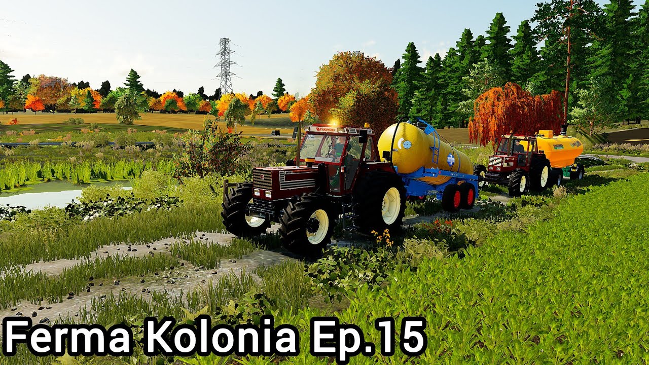 Fs22 Ferma Kolonia Ep.15. Am dat cu gunoi pe teren !