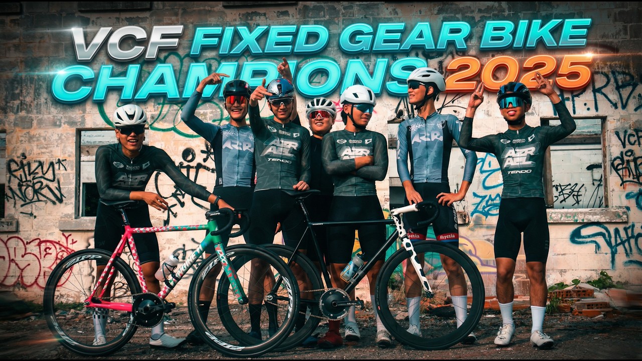 VCF Fixed Gear Bike Champions 2025 | P1: Rooollling with the crew