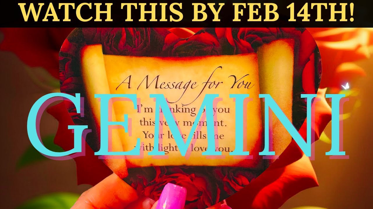❤️ “Gemini ♊ A Heart-to-Heart Conversation Is Coming” Tarot Reading Soulmate