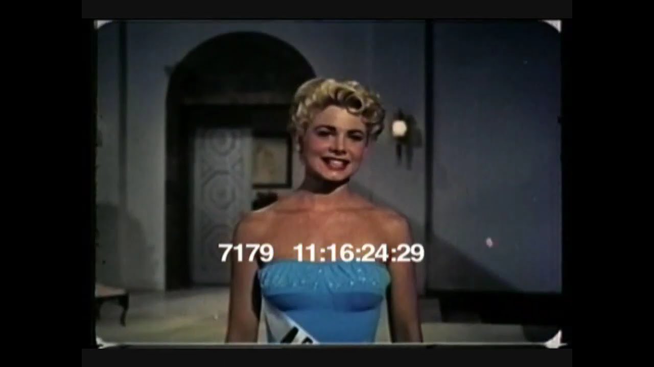 [Throwback] Miss Universe 1954 - All Videos (Colorize)