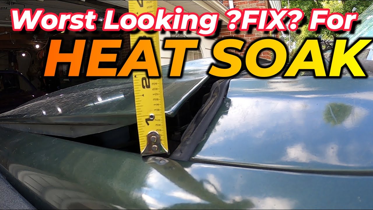Jeep Cherokee - XJ Hood Spacers for Heat Soak