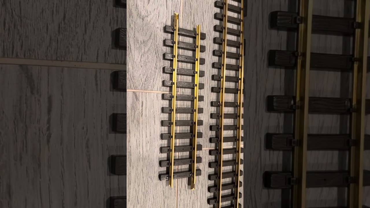 PIKO G Scale tea comparison to LGB track.