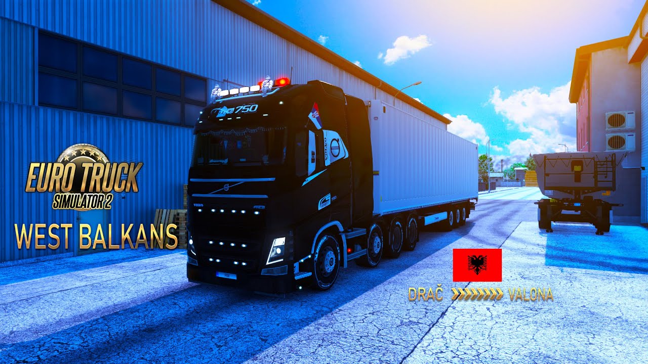 Euro Truck Simulator 2 Kamionom Preko Balkana #Ep7