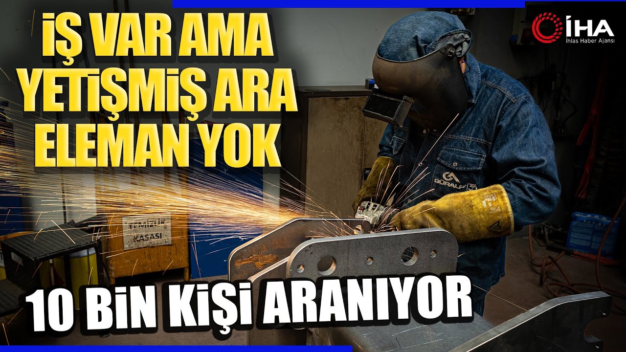 İş Var, İşçi Yok! Bu Sektörler Binlerce Ara Eleman Arıyor