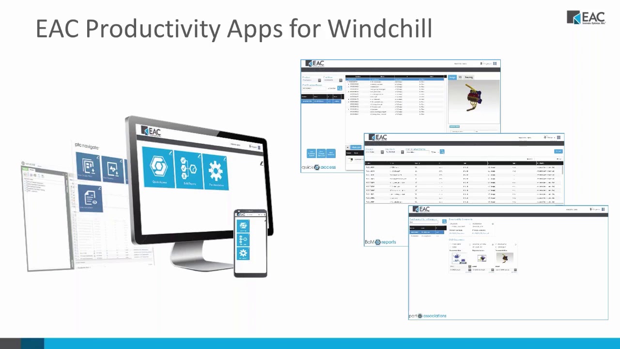 Access Windchill Data in a Whole New Way with ThingWorx Navigate and EAC Productivity Apps