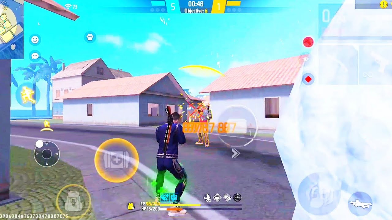 Chelenge 500₹ 🤑M1887 Gun 1V1 FREE FIRE MAX 🤡