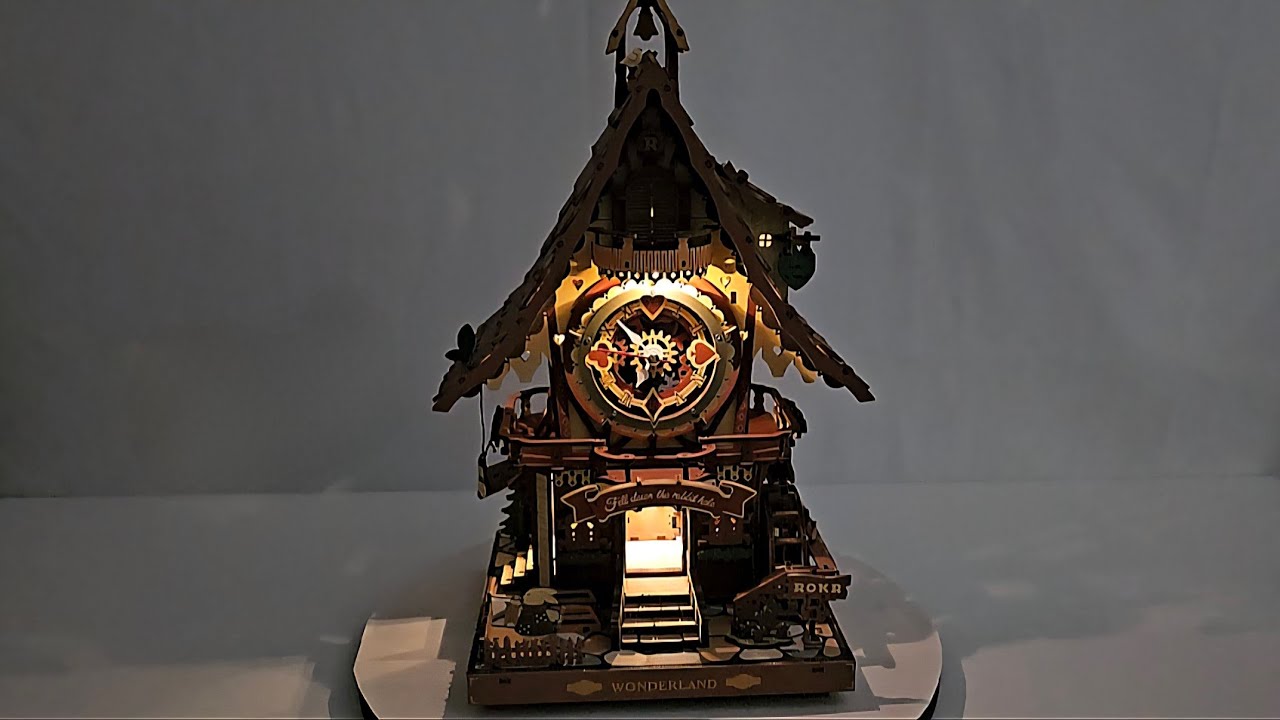 Awesome Rokr Cuckoo Clock Building Kit!