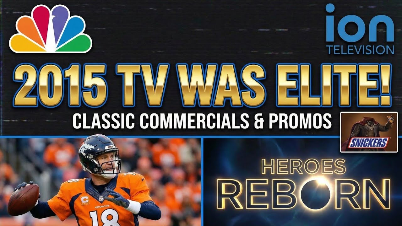 2015 TV WAS ELITE! 📺 | Classic Commercials & Lost Promos (NBC/ION)