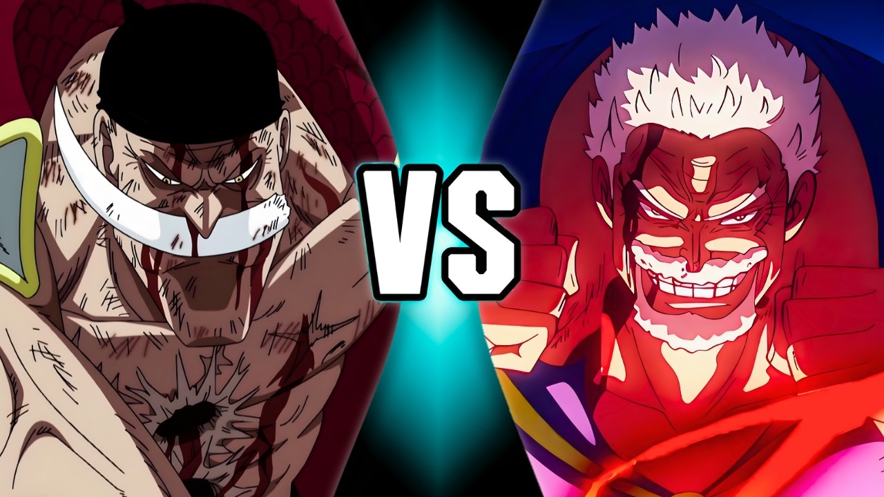 Why Garp vs Whitebeard isn't CLOSE