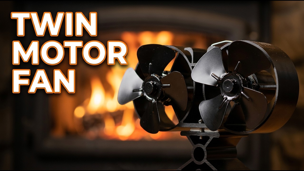 Twin Motor Wood Stove Eco Fan by GALAFIRE Review