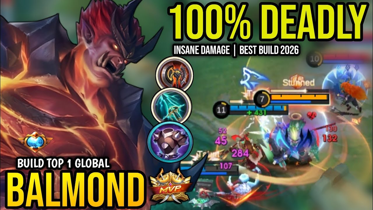 BALMOND BEST BUILD 2026 | BUILD TOP 1 GLOBAL BALMOND GAMEPLAY | MOBILE LEGENDS✓