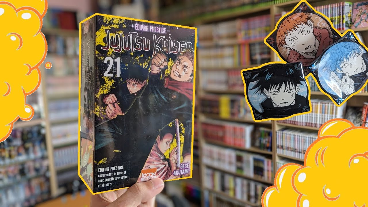 RIEN DE PRESTIGIEUX ! - (Unboxing édition prestige Jujutsu Kaisen 21)