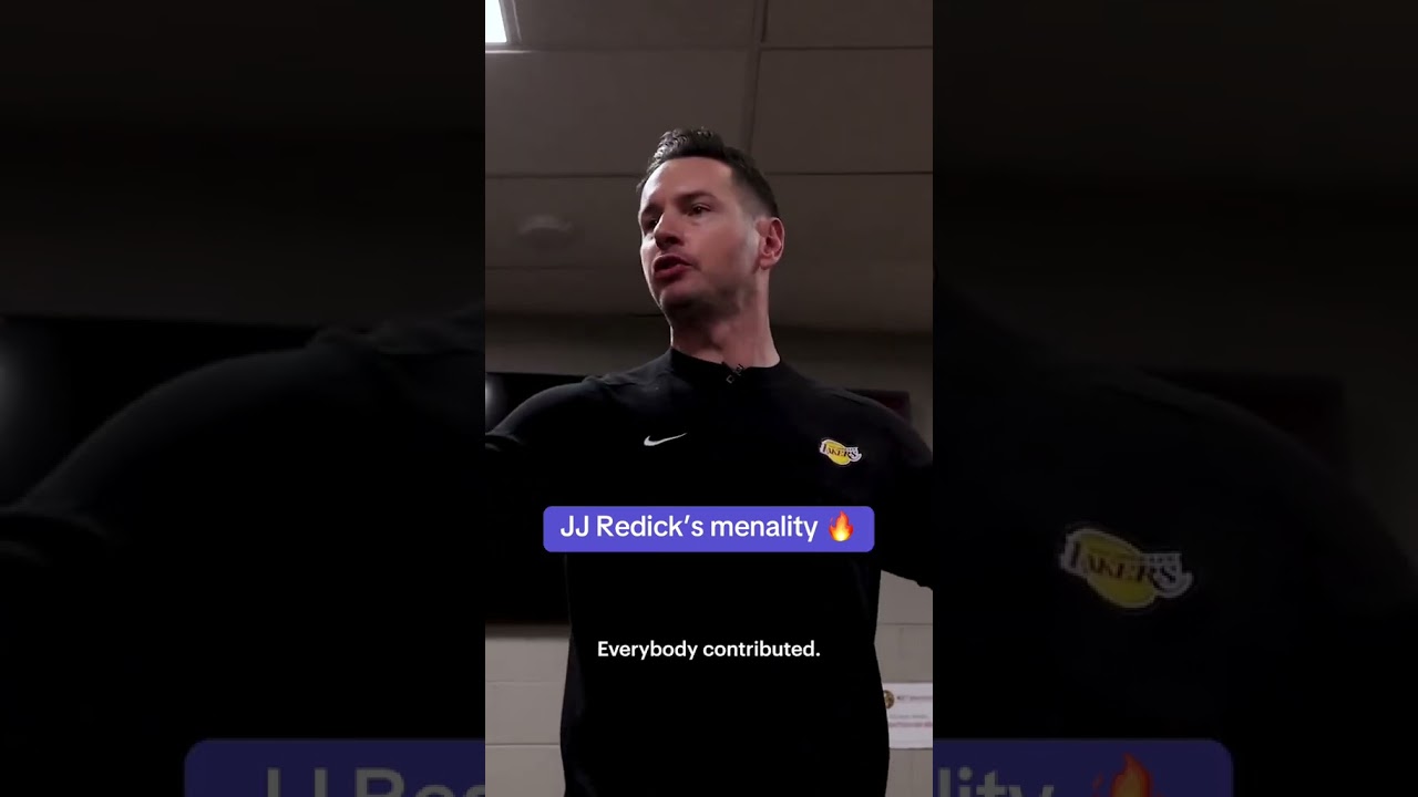 Джей Джей Редик после победы &laquo;Лейкерс&raquo; над &laquo;Наггетс&raquo; 🗣️ (через @Lakers/TT)
