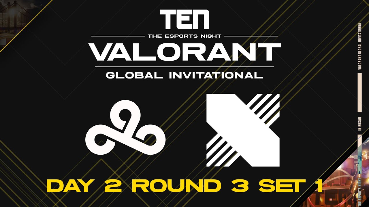 DAY2 Round3 SET1 DRX VS C9 [TEN 2023 발로란트 글로벌 인비테이셔널_DAY2 플레이오프]