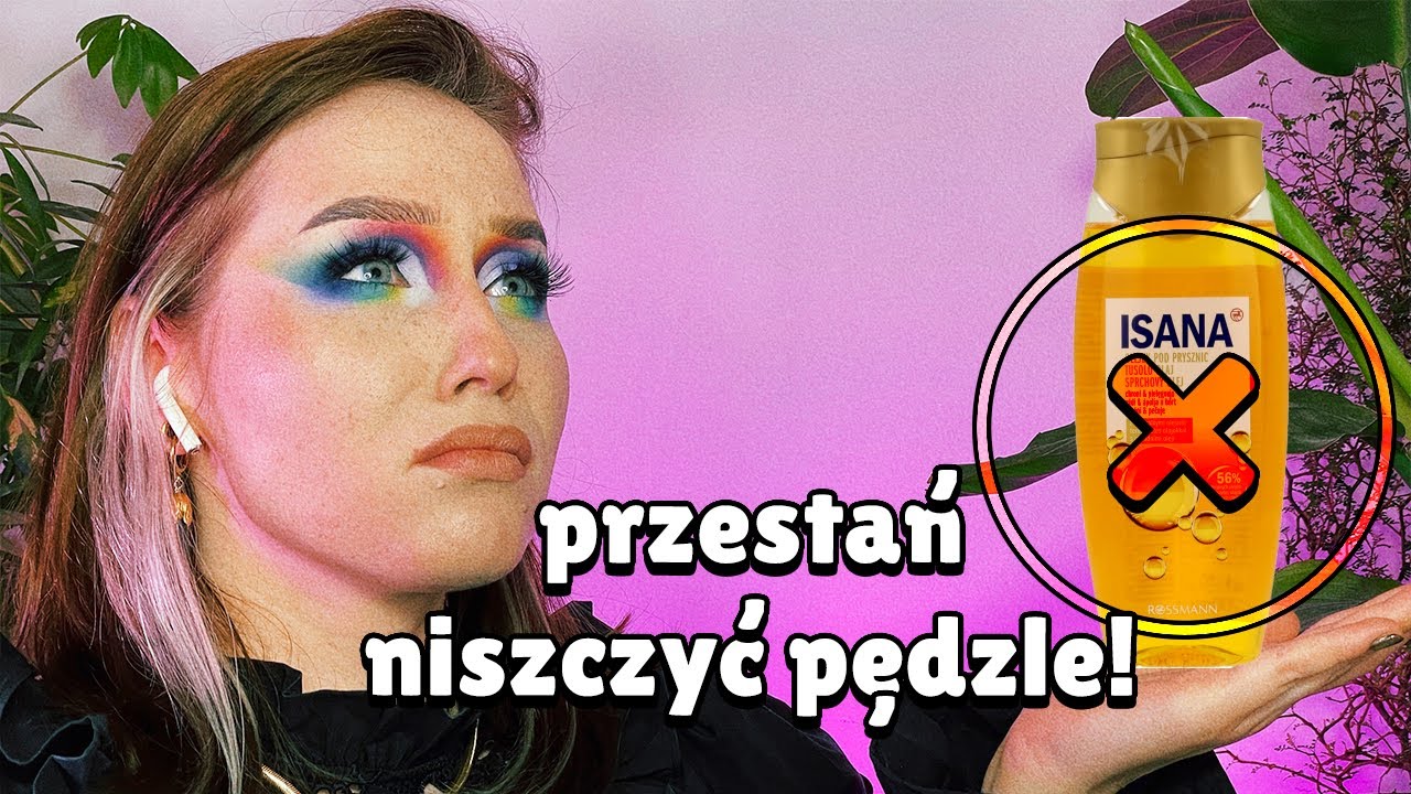 Jak prawidłowo myć pędzle do makijażu żeby ich nie zniszczyć!