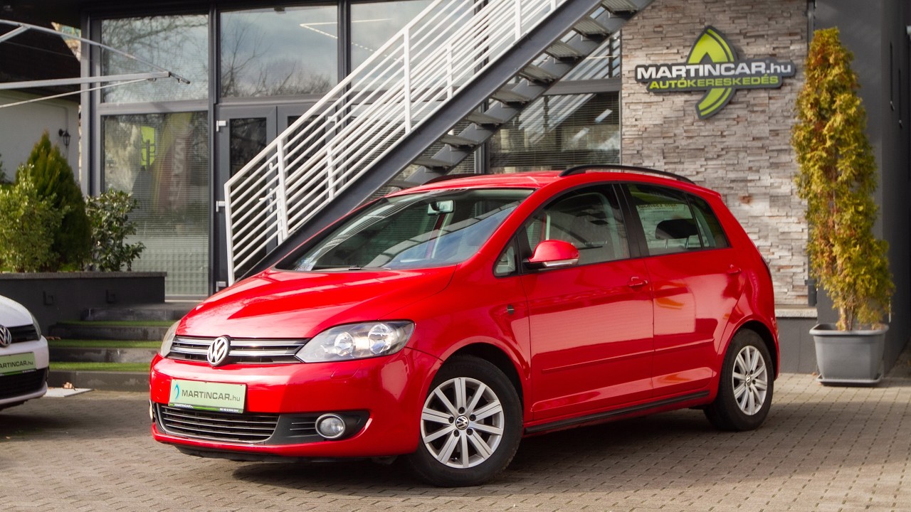 VOLKSWAGEN GOLF PLUS 1.2 TSI Trendline Tornado Red +Vezérlés csere +Keveset futott +3X-s GARANCIA !!