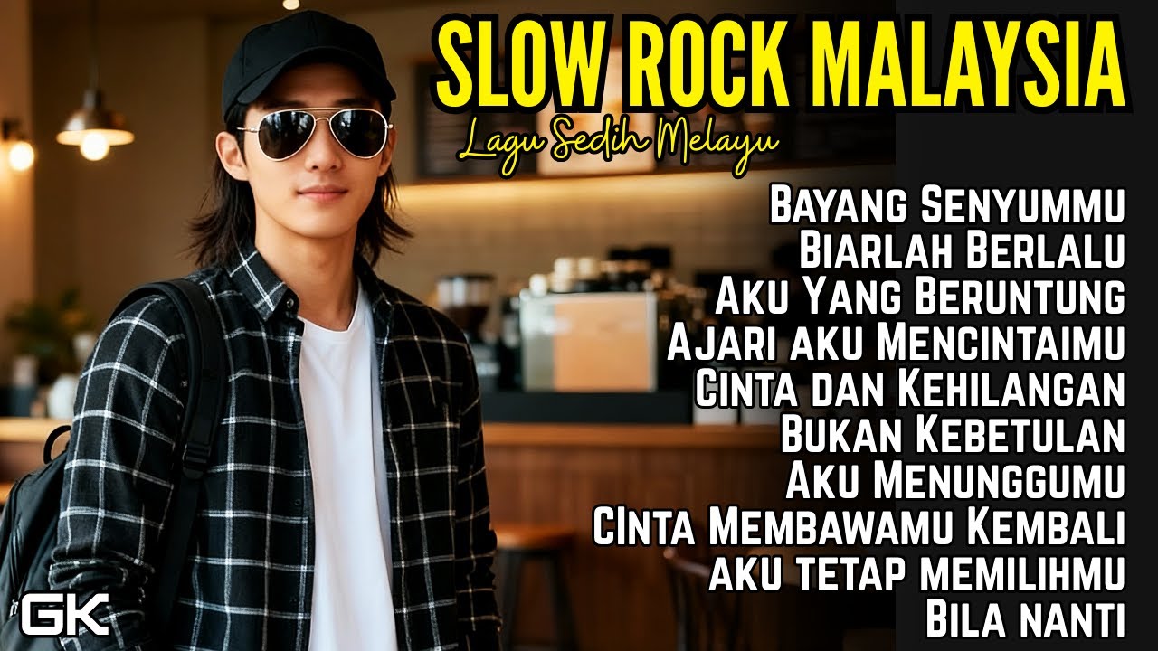 SLOW ROCK MALAYSIA Terpopuler 💔 | LAGU SEDIH Penuh Luka & Rindu