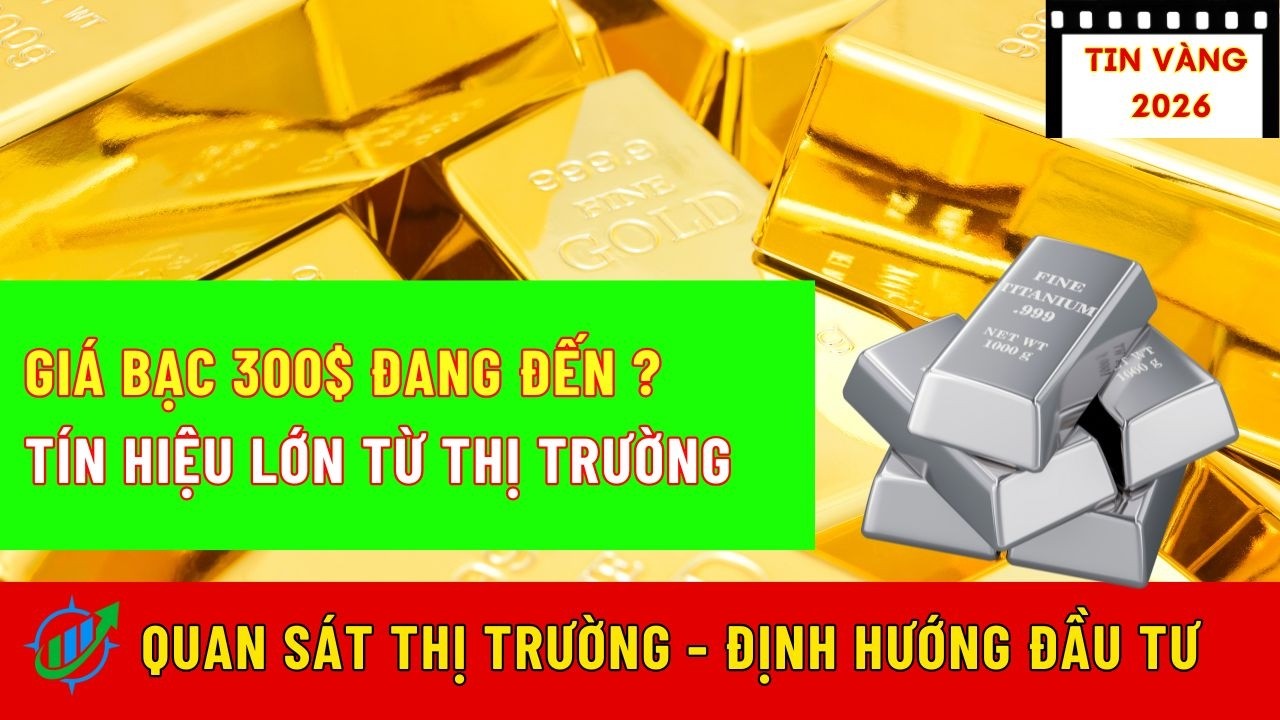Vàng Tăng, Bạc Sắp Bùng Nổ? Tín Hiệu Lớn Từ Thị Trường|Hướng Đầu Tư