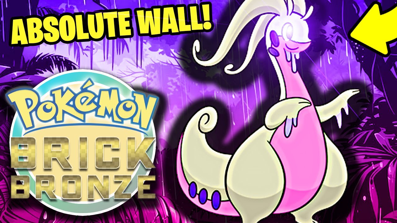 🐌Goodra is an Insane Special Tank!🐌Pokemon Brick Bronze Sceptre PvP Battles Roblox 2024