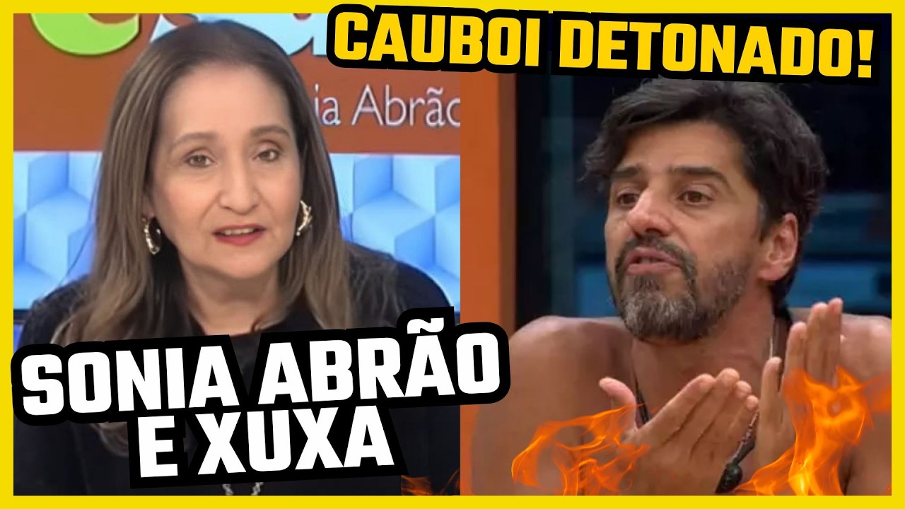 Caubói é DETONADO por Sonia Abrão após falar do pai de Ana Paula Renault: 