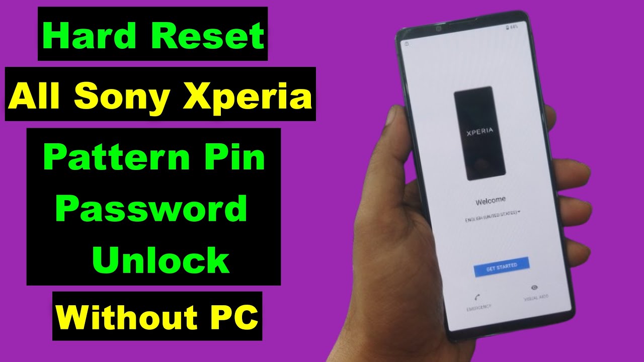 Hard Reset All Sony Xperia 2025 | How To Hard Reset Sony Xperia Android 13/14 | Without PC