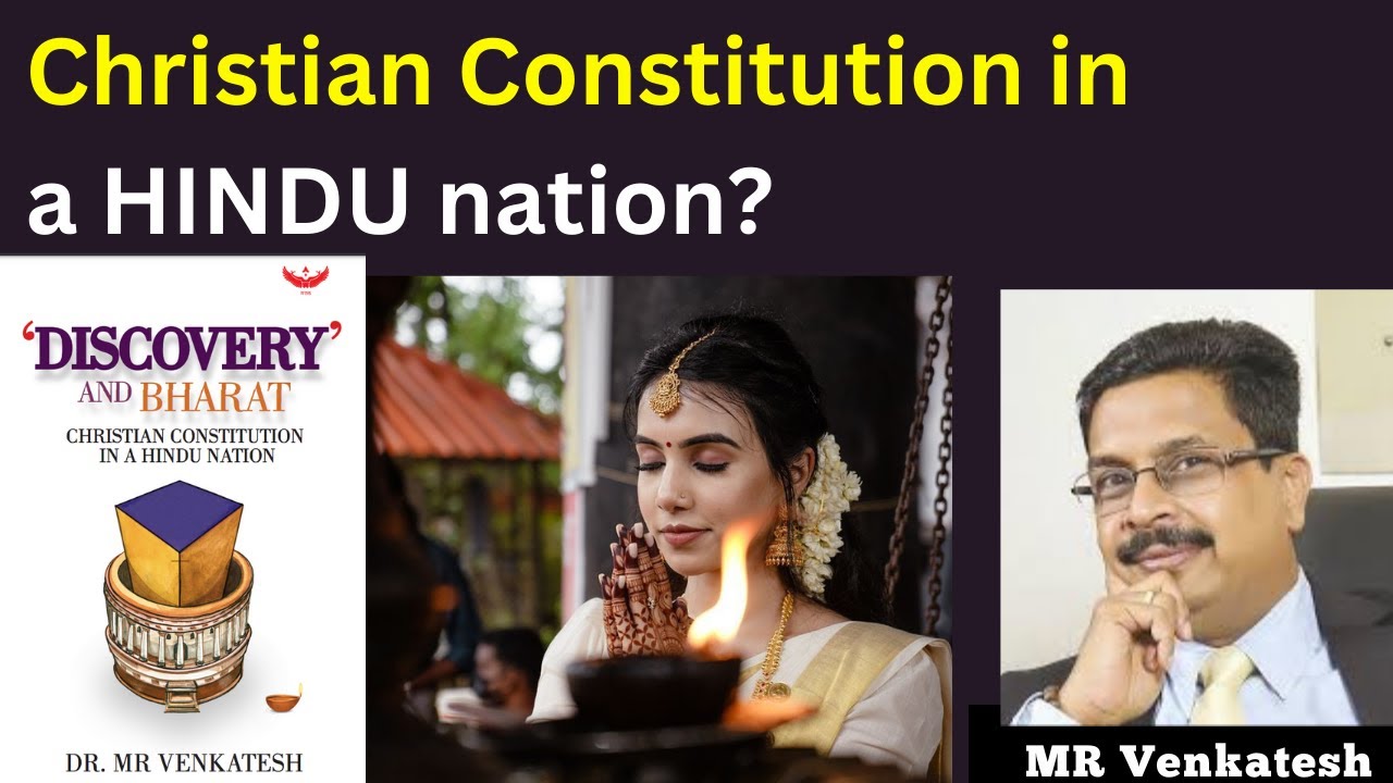Christian Constitution in a HINDU nation? with MR Venkatesh #dharmasthala