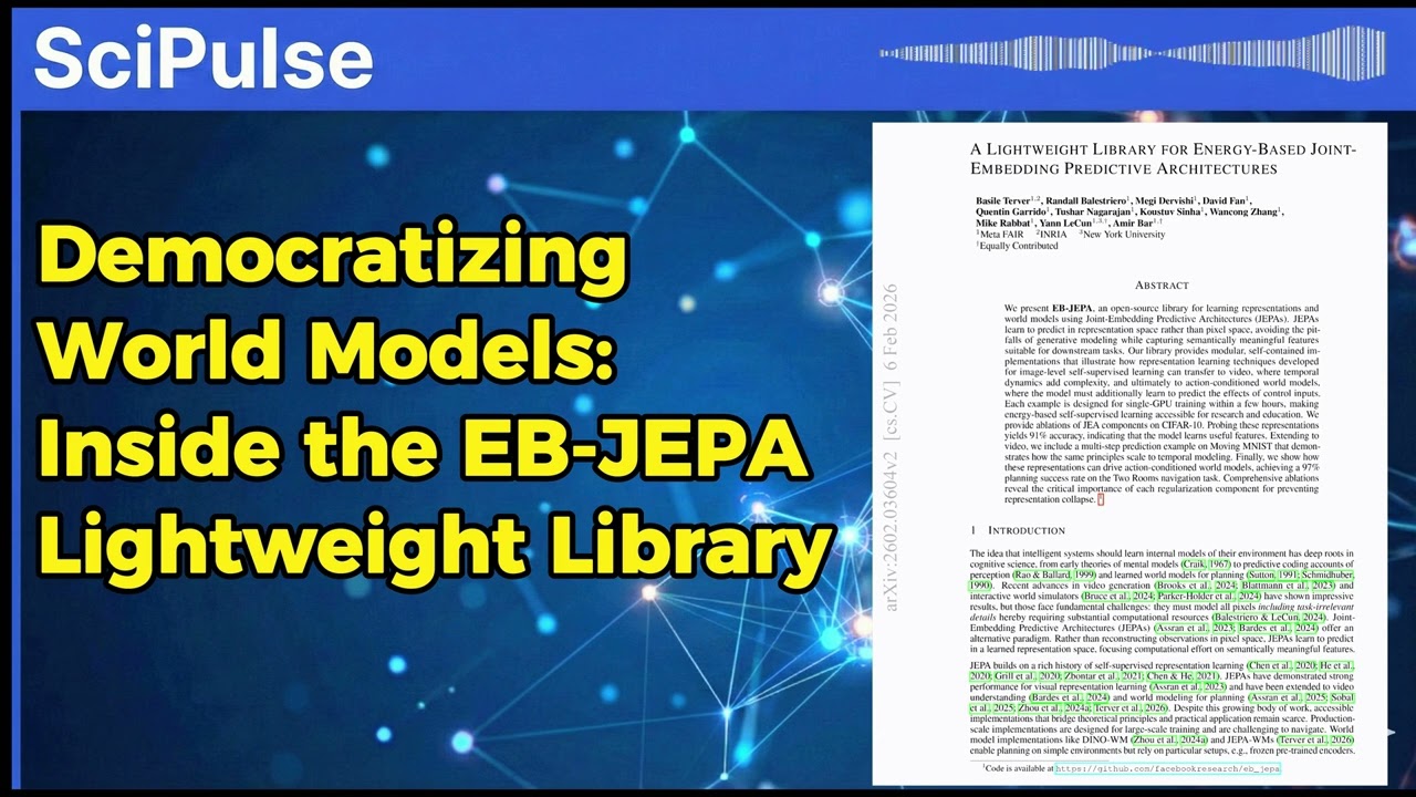 Democratizing World Models: Inside the EB-JEPA Lightweight Library