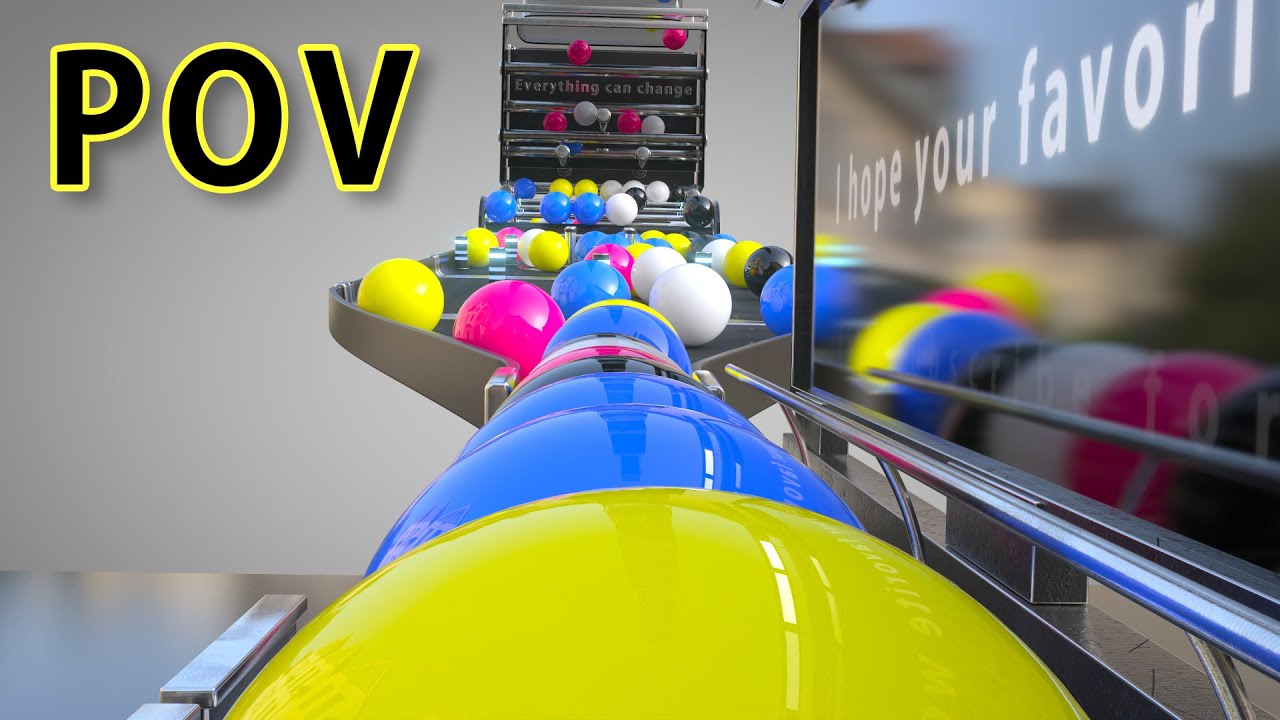 Marble Run: First Person Winner’s POV from WHO IS FASTER  70