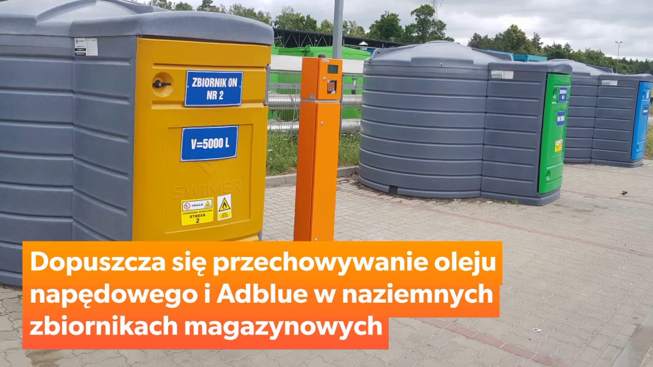 Gdzie postawić naziemny zbiornik paliwa?