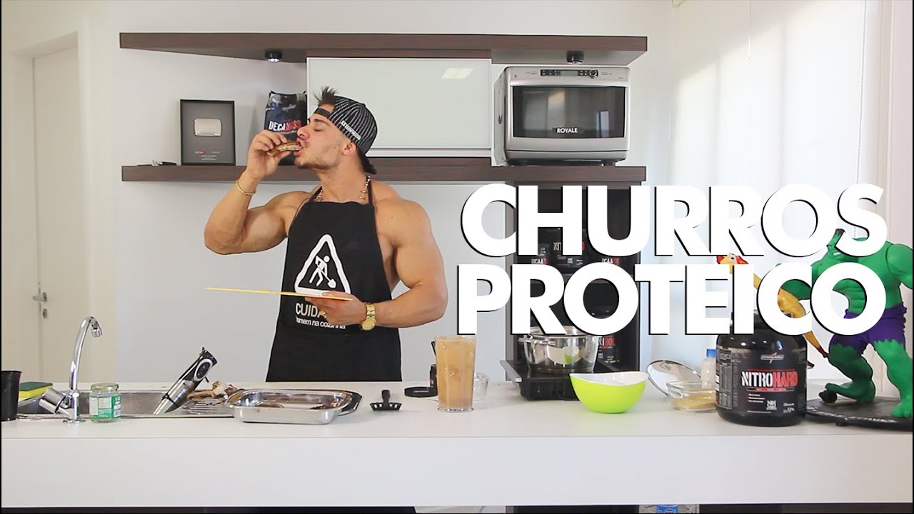 MONSTRO NA COZINHA - Churros Proteico