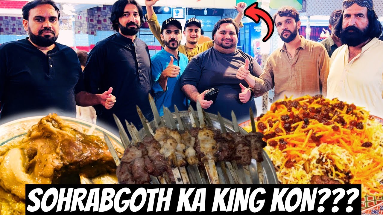 Afghani Sikh Boti 🍢 || Qabli Pulao 🍛 || Sheep Karahi 🥘 || Mutton Rosh 🐐 || Al Asif Ka Budmash Kon 😆