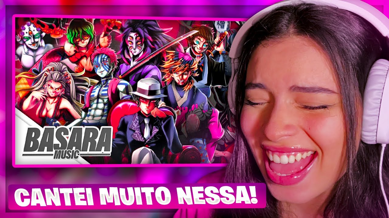 (PARTICIPEI DESSE SOM) Luar de Sangue | Luas Superiores (Demon Slayer) | Basara React