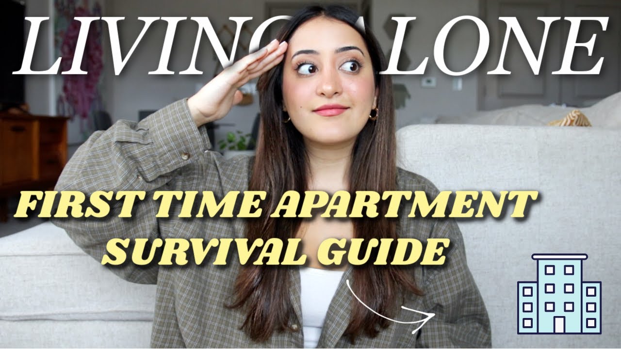 Moving Out For The First Time Survival Tips | Adulting with Naturally Negeen
