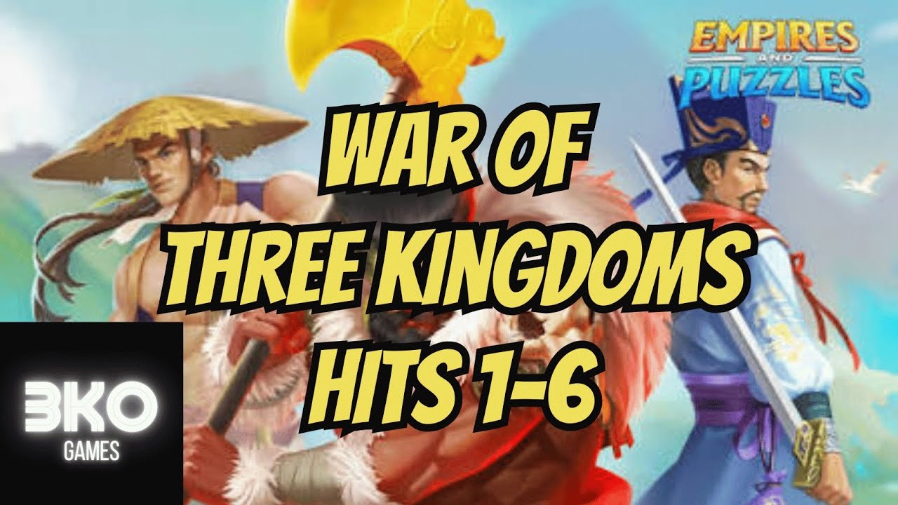 Can I Get A Perfect Start? First 6 Hits - War of Three Kingdoms - Empires & Puzzles