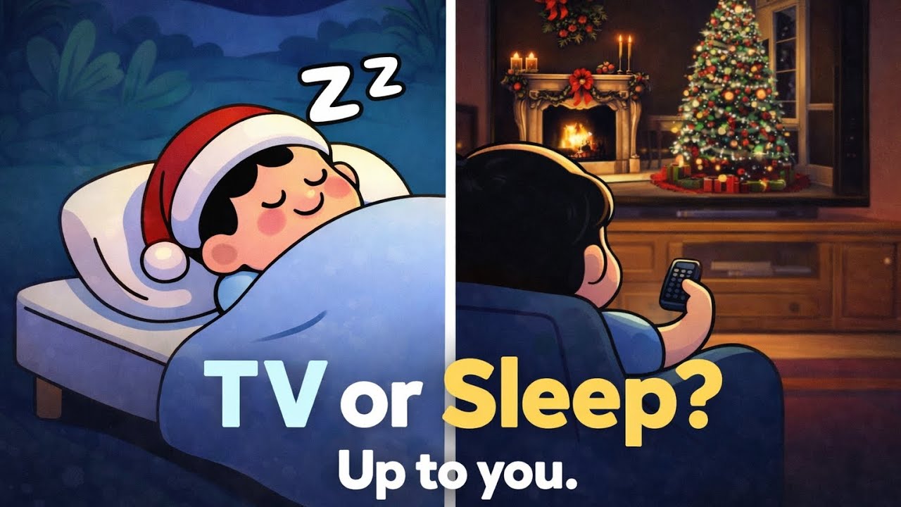 Christmas Fireplace Ambience ❄️ Cozy Fire Sounds, Snow & Tree Lights | 4K for Sleep & Relax