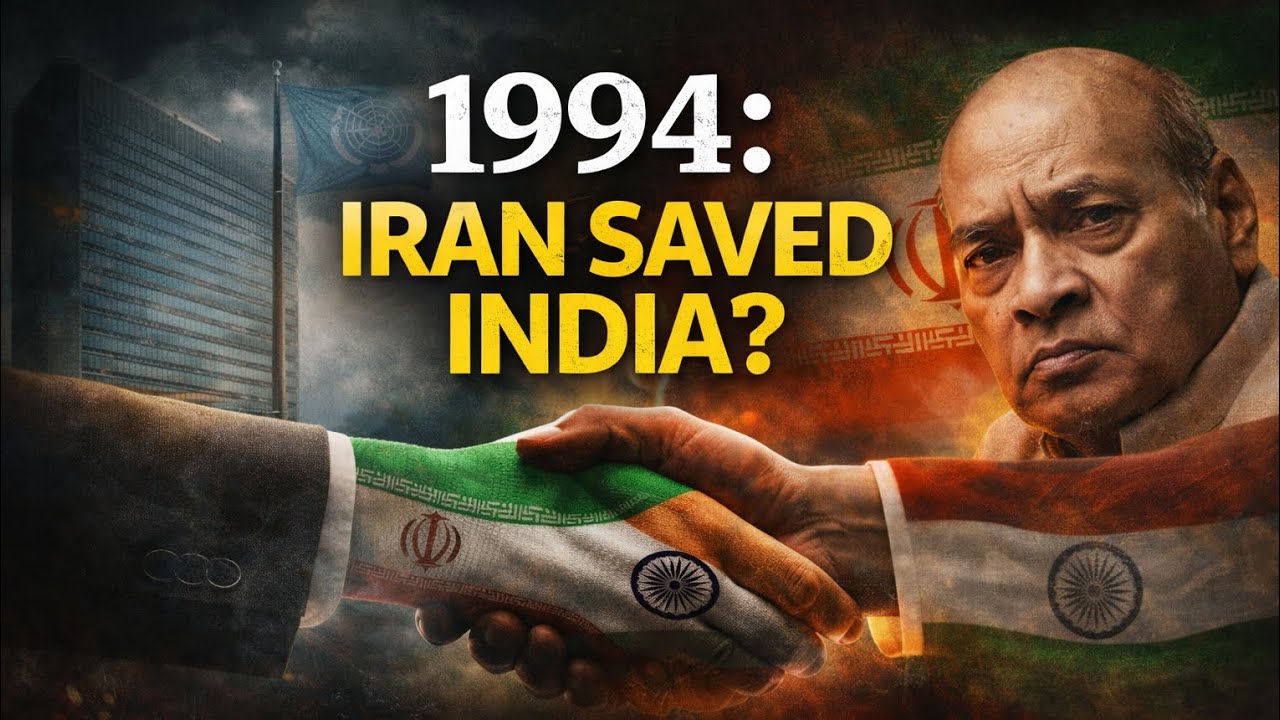When Iran Saved India at the UN | The 1994 Kashmir Crisis Explained