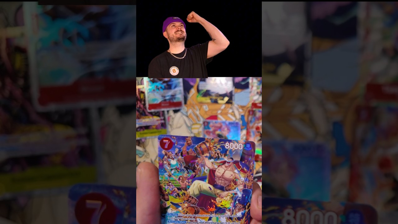 #OP10 Chase complete on our first box 😂 #onepiecetcg #tcg #onepiececardgame #onepiece #optct