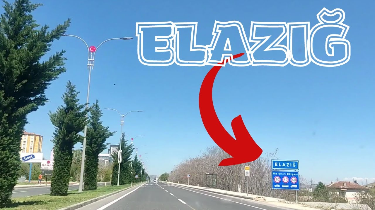 ELAZIĞ şehir merkezine geldim..MALATYA ELAZIĞ yolculuğu / vlog / 3.Bölüm ///